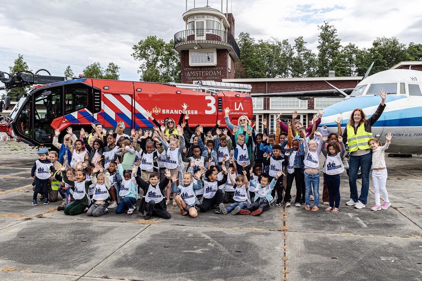 Aviodrome 1 Basisschool Ichthus wint schoolreisje naar Aviodrome