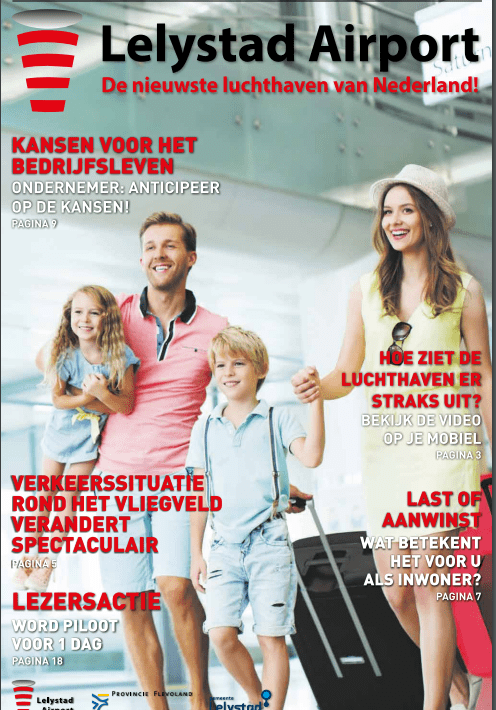 Lelystad Airportkrant nieuw vertrekpunt