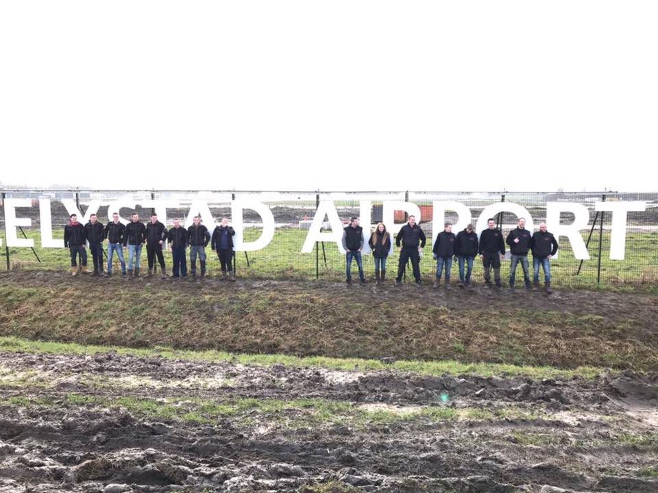 Letters-ontvreemd Lelystad Airport