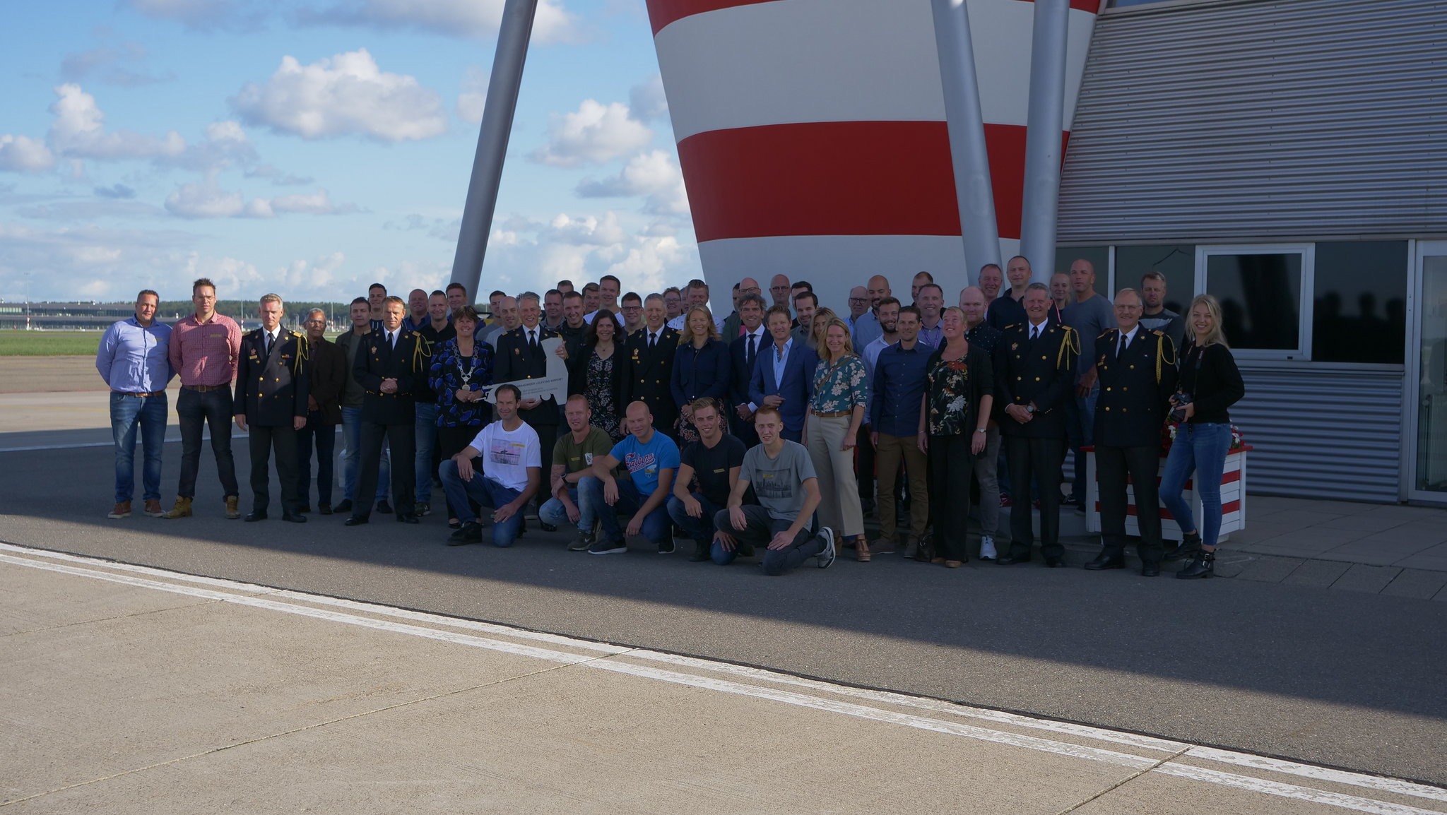 installatie brandweerkorps Installatie brandweerkorps Lelystad Airport