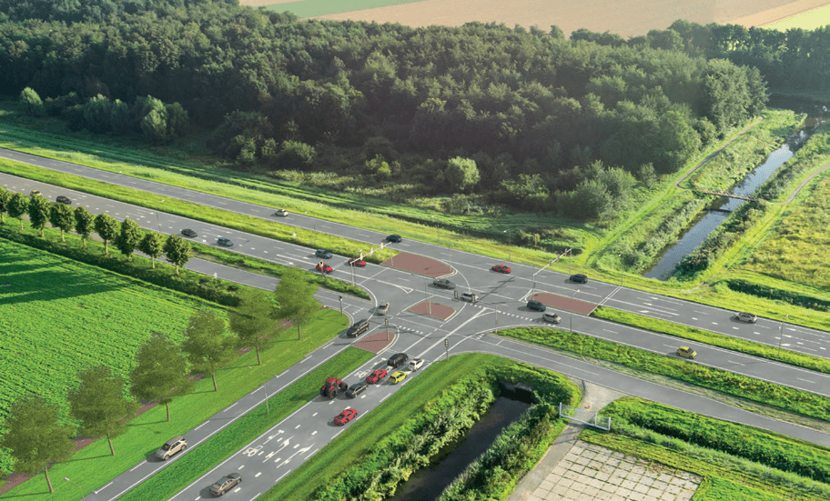 start-aanleg-kruispunt-larserweg start-aanleg-kruispunt-larserweg Lelystad Airport