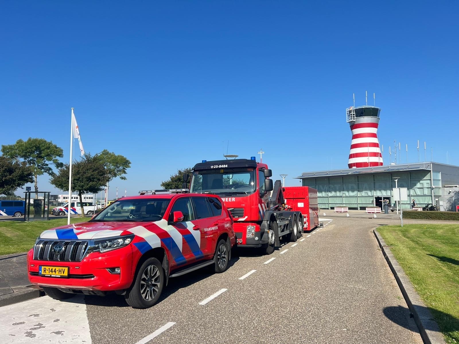 COPI-training Veiligheidsregio bij Lelystad Airport